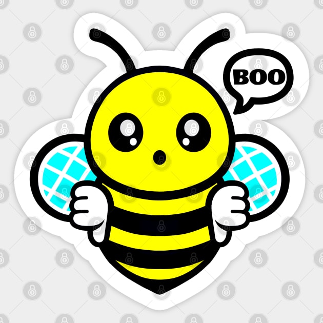 Boo Bee Sticker by Brand X Graffix